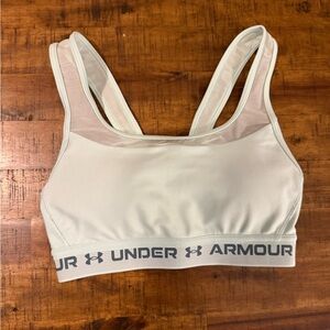 Under Armour Women's Soft Gray Sports Bra